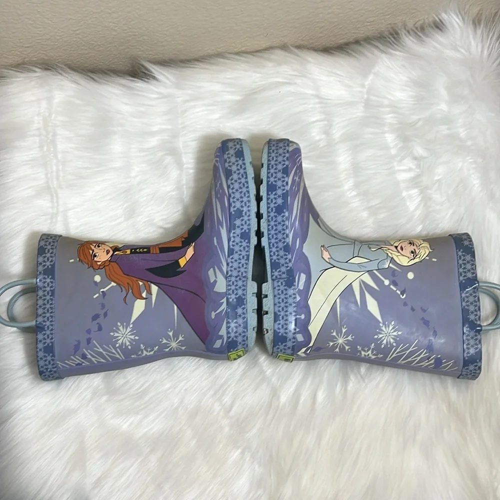 Western Chief Frozen Disney Kids Purple Rain Boots